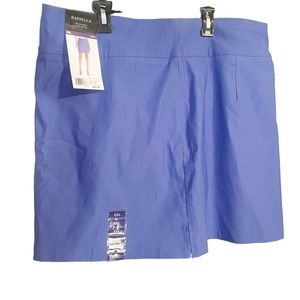 Rafaella women’s skorts size XXL periwinkle blue new with tags
